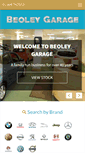 Mobile Screenshot of beoleygarage.co.uk